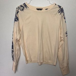 Scotch & Soda Blue Pattern Long Sleeve Shirt